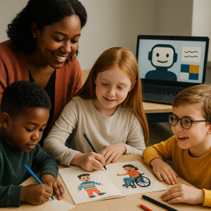 Mettre l’Inclusion en Récit avec l’Intelligence Artificielle pour Développer l’Empathie